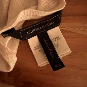 BCBGMaxAzria Ivory Scarf Cardigan